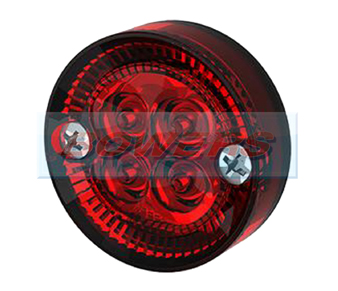 SIM 3194 Round LED Red Rear Marker Light